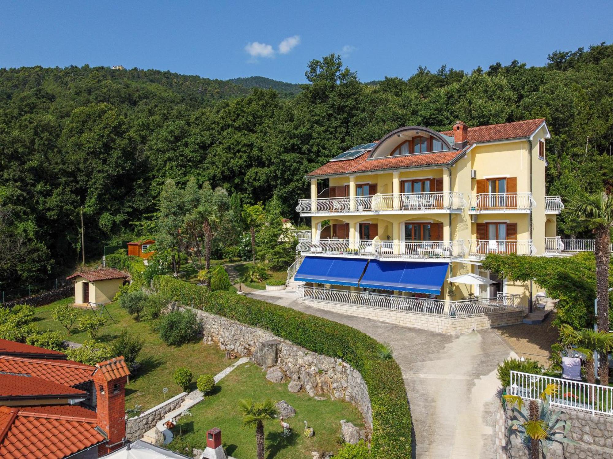 Villa Mona Lisa Lovran - Croatia Bagian luar foto
