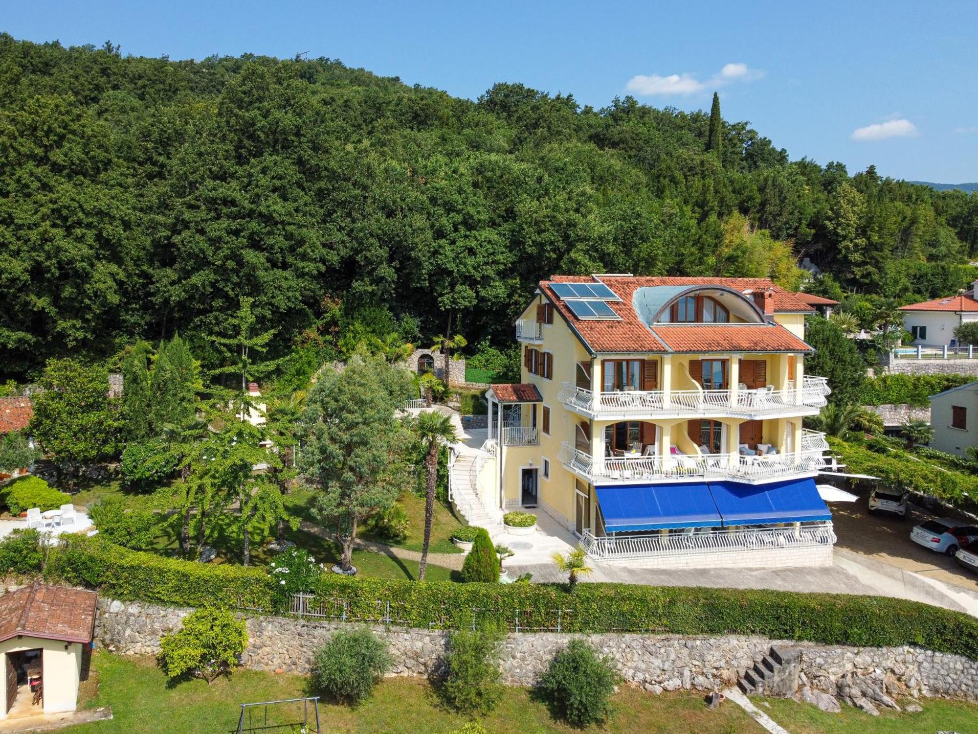 Villa Mona Lisa Lovran - Croatia Bagian luar foto