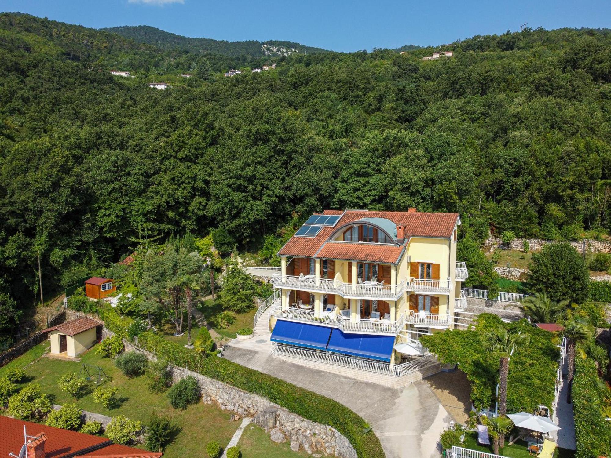 Villa Mona Lisa Lovran - Croatia Bagian luar foto