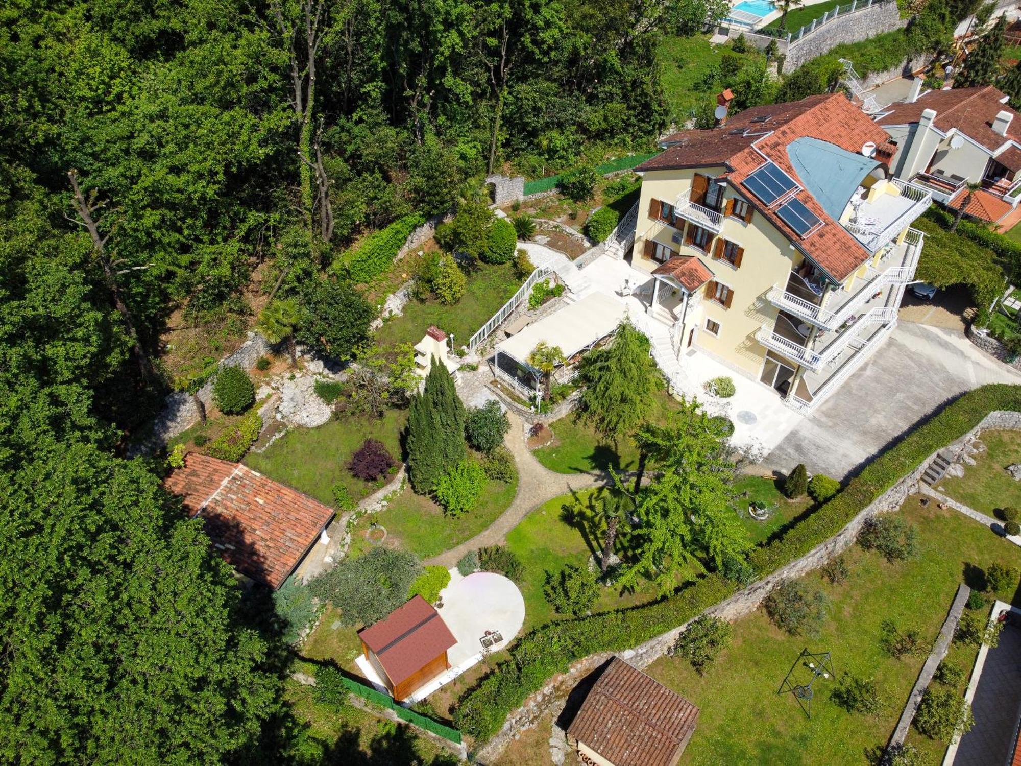 Villa Mona Lisa Lovran - Croatia Bagian luar foto
